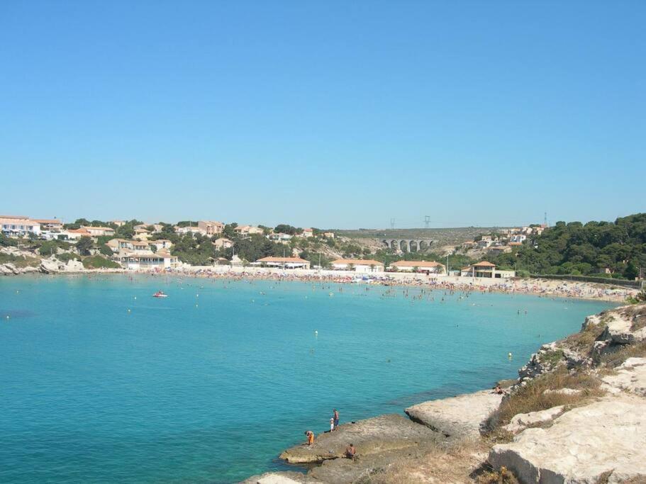 Reve De Vacances Studio Proche De La Plage Martigues Exterior foto